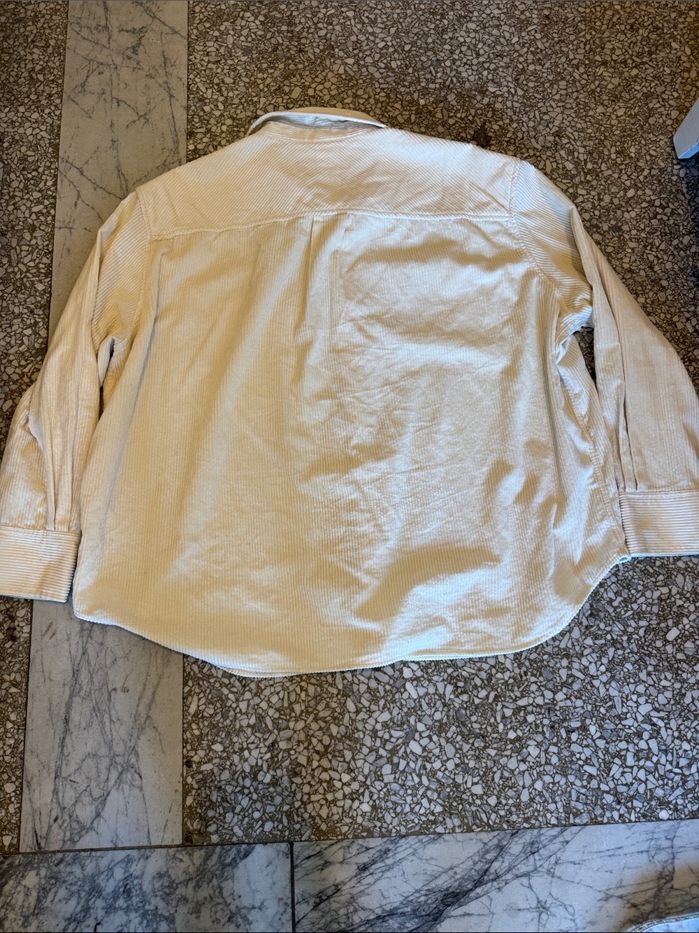 AYR Cream Button Up - Picture 5 of 6